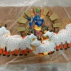 Cow Krishna Metal Wall Art - Image 2