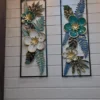 Flower Leaves Metal Wall Art s/2 pc - Image 2