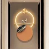 Orange Deer Metal Wall Art