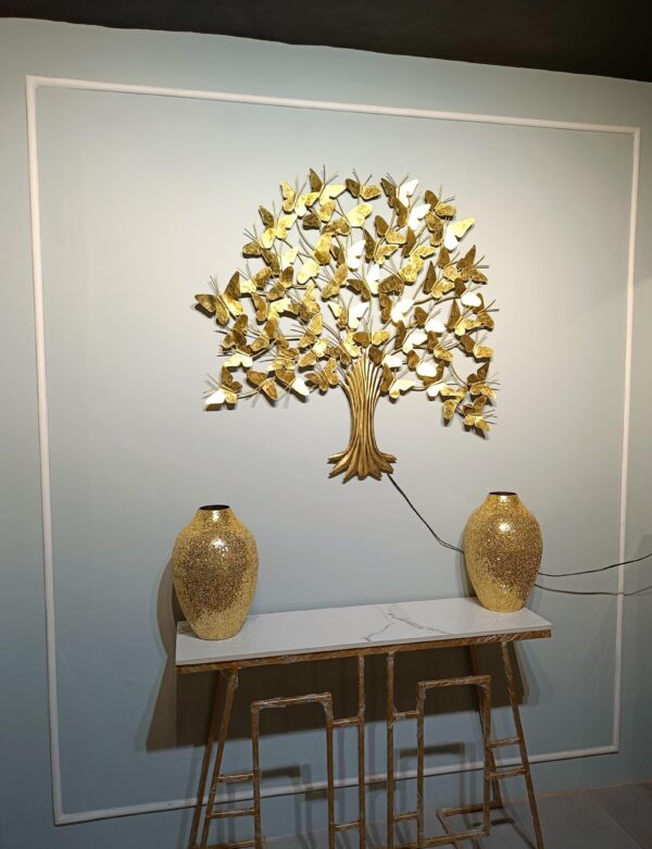 Butterfly Tree Metal Wall Art - Image 2