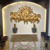 Large 7 Horse Metal Wallart