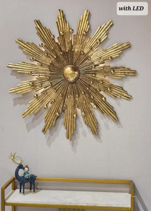 Sun Metal Wall Art